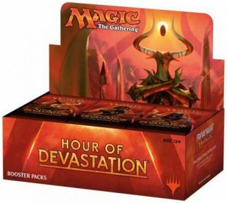 Hour Of Devastation Booster Box (english) Factory Magic Mtg Abugames