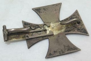 WWI German 800 Silver EK1 KMST DRGM Mouse Trap Iron Cross RARE 5