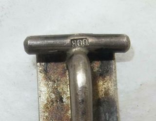 WWI German 800 Silver EK1 KMST DRGM Mouse Trap Iron Cross RARE 6