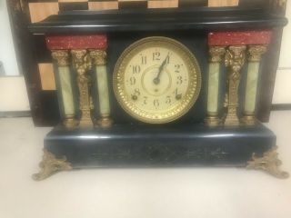 Seth Thomas Ornate Mantle Clock 1880 