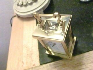 FANTASTIC SWISS MINIATURE CARRIAGE CLOCK BY MATTHEW NORMAN MINTED 4