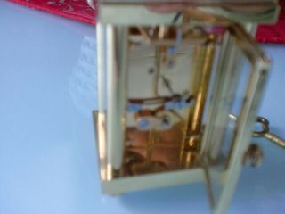 FANTASTIC SWISS MINIATURE CARRIAGE CLOCK BY MATTHEW NORMAN MINTED 5