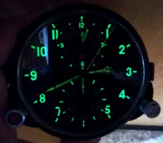 Military Aviation Clock CHRONOGRAPH AChS - 1,  MiG - 29,  helicopter MI - 8 7