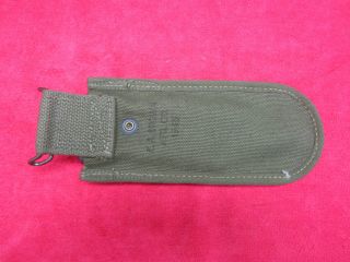 US WWII Wire Cutters Mkd U.  S.  and Web Carry Pouch dated 1945. 4