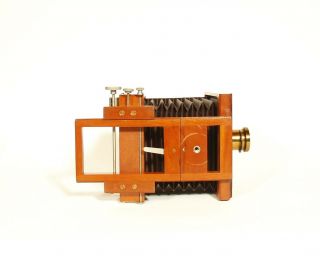 Tiny,  1890 Rochester Optical 4 x 5 Wood Tailboard Camera Outfit 10