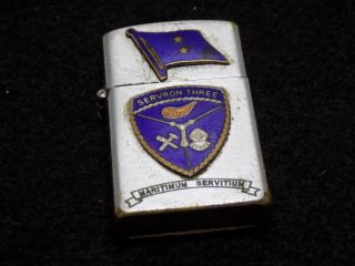 Rear Admiral Servron 3 " Maritimum Servitium " U.  S.  S.  Ajax Ar - 6 Lighter Slim