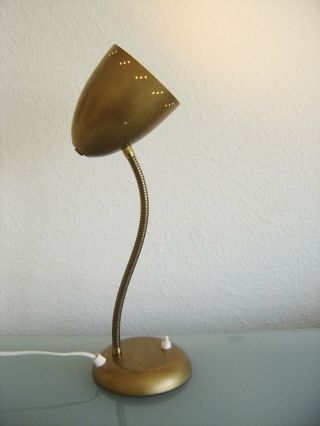 Lovely Mid Century Modern Bedside Table Lamp Desk Light Modernist 1950s Flexarm