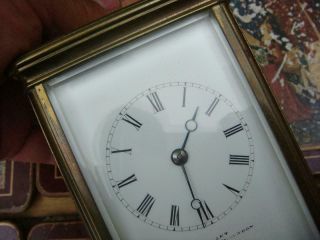Vintage Timepiece Platform Escapement Carriage / Mantle Clock 10