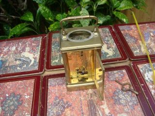 Vintage Timepiece Platform Escapement Carriage / Mantle Clock 3