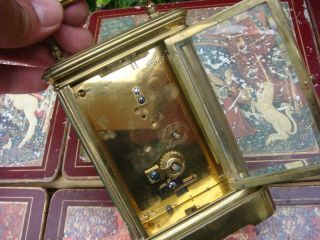 Vintage Timepiece Platform Escapement Carriage / Mantle Clock 4