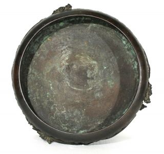 Antique Japanese Bronze Bowl Censer - MARK 7