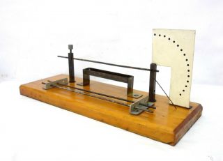 Antique Vintage & Very Rare Pyrometer Lab Demo Expansion Of Metals Apparatus See