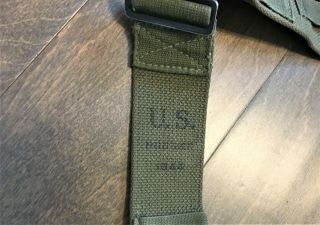 WWII US ARMY M44 COMBAT SUSPENDERS and M1 GARAND CARTRIDGE BELT - 1944 2