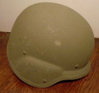 UNITED STATES OF AMERICA MILITARY MADE WITH KEVLAR HELMET W/ CAMO COVER X - SMALL 7