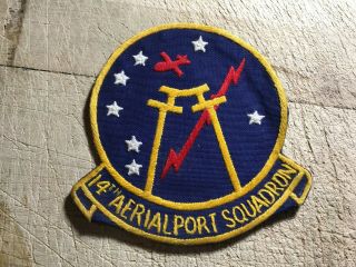 Cold War/vietnam? Us Air Force Patch - 14th Aerial Port Squadron - Usaf