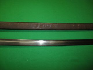Japanese WW1 Type 32 Long (ko) Sword with Matching Scabbard 5