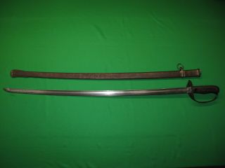 Japanese WW1 Type 32 Long (ko) Sword with Matching Scabbard 6