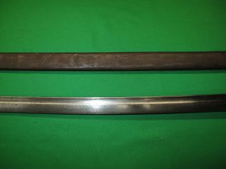 Japanese WW1 Type 32 Long (ko) Sword with Matching Scabbard 8