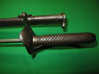 Japanese WW1 Type 32 Long (ko) Sword with Matching Scabbard 9