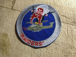 1970s/Vietnam? US ARMY PATCH - 68th ASSAULT HELICOPTER RAIDERS - BEAUTY 6