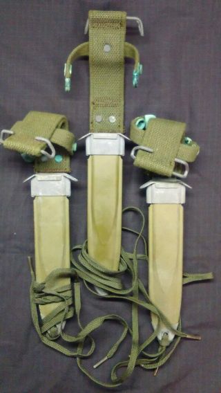 Vietnam War Us Army M8a1 Bayonet Knife Scabbard Us Made Unwrapped 1 