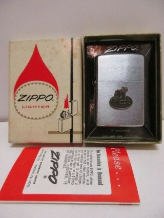 10038 Mack Zippo Lighter With Brushed Finish