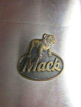 10038 MACK ZIPPO LIGHTER with Brushed Finish 5