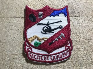 Cold War/vietnam? Us Army Patch - Unknown Helicopter Company? Beauty