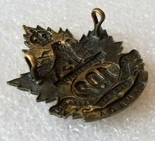 192nd Alberta Battalion - CEF WWI - Crows Nest Pass - Canadian Cap Badge 3