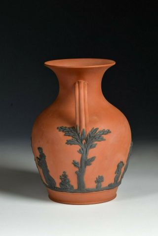 Rare 18th Century Wedgwood Pottery Rosso Antico Portland Vase 4