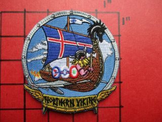 Air Force Pilot Patch Usafe Italy Norway Northern Viking Iceland