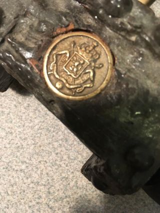 Cannon Unknown Maker Has Important Markings On It Very Old Vintage Piece 12