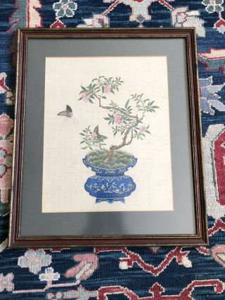 Exquisite Collectible Fine Antique Chinese 19th century art painting ornament 3