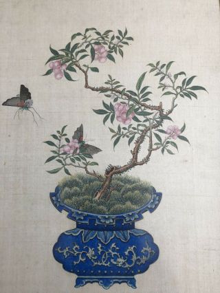 Exquisite Collectible Fine Antique Chinese 19th century art painting ornament 8