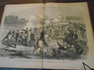 Bound 1862 Harper ' s Weekly Full Year Civil War 8