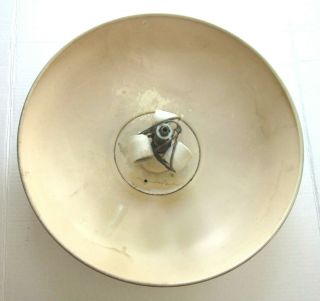 Vintage Mid Century Modern Atomic UFO Saucer Light Flush Mount Ceiling Fixture 5