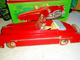 Vintage Distler Wind Up Car,  Made In Us Zone,  Germany