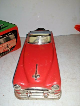 Vintage Distler Wind Up Car,  Made In US Zone,  Germany 3