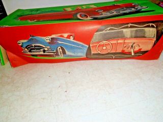 Vintage Distler Wind Up Car,  Made In US Zone,  Germany 5
