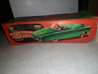 Vintage Distler Wind Up Car,  Made In US Zone,  Germany 7
