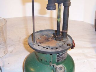 Vintage lantern,  AGM model 3470,  American Gas Machine,  kerosene,  military,  1940 9
