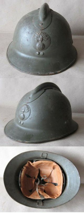 French Adrian Helmet Model 1926 M26 / Infantry / Infanterie