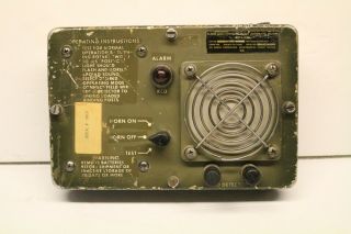 Us Military Alarm Unit,  Chemical Agent Automatic Alarm Abca - M42