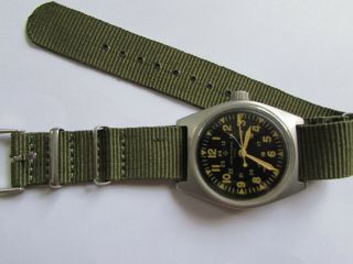 Vietnam War Military Watch Wrist Watch Hand Winding