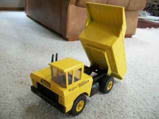 Tonka Mighty Dump Truck First Full Year Production 1965 Cool Very Good Tuff Toy