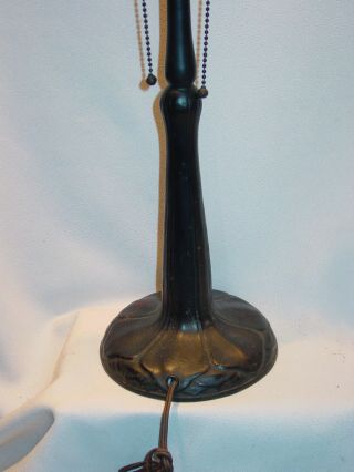 Old Estate Bronze HANDEL Lamp Base - AS FOUND 4