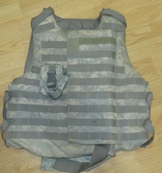 Vintage Us Military Flak Jacket Fragmentation Vest Interceptor Display Only