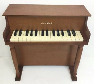 Rare 30 Keys 1950 ' s JAYMAR Child ' s Upright Vintage Piano - 4