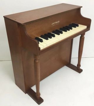 Rare 30 Keys 1950 ' s JAYMAR Child ' s Upright Vintage Piano - 7
