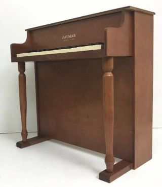 Rare 30 Keys 1950 ' s JAYMAR Child ' s Upright Vintage Piano - 8